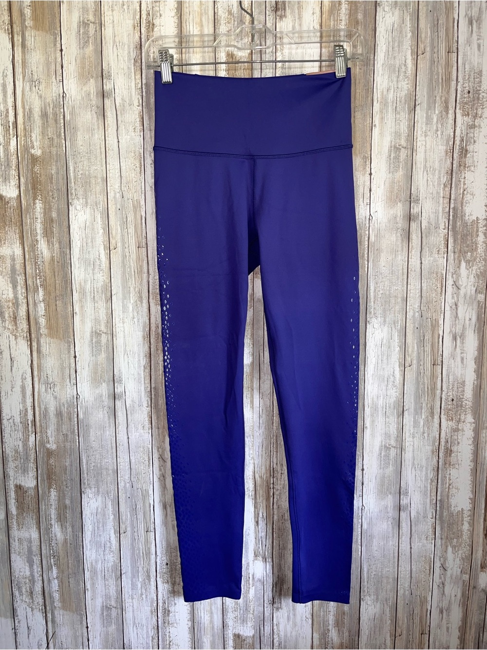 CALIA Power Sculpt High Rise Leggings Blue Size S BodySmooth Perforated - Picture 3 of 6